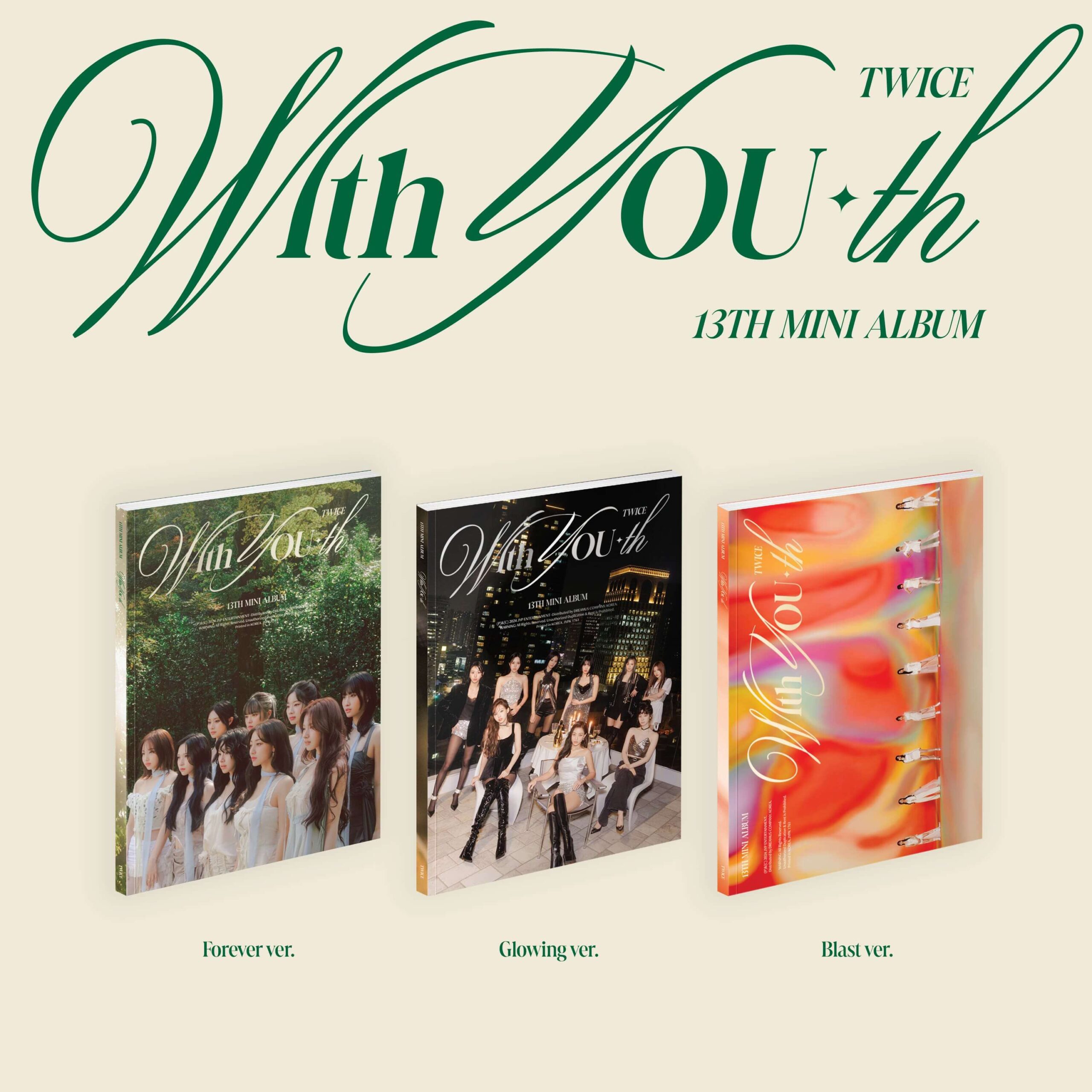 Album TWICE – With YOU-th | Supertienda Kpop